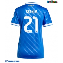 Camisa de Futebol Real Madrid Brahim Diaz #21 Equipamento Alternativo Mulheres 2025-26 Manga Curta